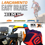 Nova Manete de Freio Easy Brake NG ( New Generation ) BMS Laranja Para KTM 2014 a 2024 - HUSQVARNA 14 a 17 - HUSABERG 2014 -  BETA - SHERCO - BMS 48163