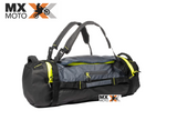 ( No Pix R$ 499,00 ) Mochila / Mala Original Husqvarna Duffle Preta e Azul detalhes Amarelo - 3HS210011600
