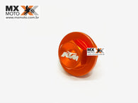 Porca de Roda Dianteira Laranja para KTM SX / SXF / XCF 15 em diante  - XCW / EXC / EXCF 2016 em diante - eixo 20mm