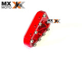 Ponta de Pedal de Freio Corona Vermelho para GAS GAS 21 em diante e KTM SX / SXF / XCF 16 em diante  - XCW / EXC / EXCF 2017 em diante