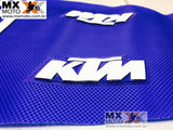 Capa de Banco ORIGINAL KTM / ADIDAS Troy Lee 2017 factory Edition Azul  - 79007040250