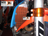 Grade Protetor de Radiador Frontal Polisport para KTM / HUSQVARNA  250/300/350/450 2017 em diante 2T ou 4T  - Laranja ou Azul