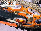 Conjunto de Tampas de Proteção do Rolamento da Roda Traseira Original Laranja KTM / HUSABERG /  HUSQVARNA - 79610915000EB