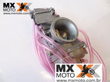 Carburador Keihin Completo Original KTM 2T 11 a 23 / Husqvarna e Husaberg 2T 250/300  PWK 36S AG BC5 - 54831201544