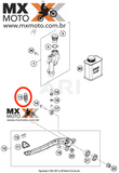 Mola do Pedal de Freio Original KTM SX / SXF / XCF 2016 a 2022  - XCW / EXC / EXCF 2017 a 2023 - Husqvarna TE/TPi 2017 a 2023 - TX/FC 16 a 22 - Gas Gas 21 a 23  - 79003062000