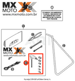 Kit de Ferramentas Original KTM / Husqvarna ( Chave em " L " ) - 60029070300