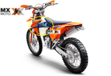 ( PAR ) Abas do Tanque ( ORIGINAL da 2022 ) também serve nas KTM 2T/4T EXC / EXC-F - 20 a 23  ( 2 peças - Laranja/azul) - 79108054000hda