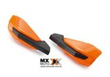 Par Abas Protetor de Mão / Manete Aberto ( SEM SUPORTE ) KTM / Husqvarna / GAS GAS Original 2014 em diante ( Laranja, Branco, Preto, Vermelho )