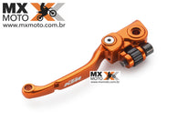 Manete Embreagem Retrátil Laranja Original KTM 2006 em diante - para cilindros Brembo - 7870293104404