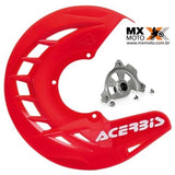 Protetor Disco de Freio Dianteiro Acerbis KTM 2016 a 2023 / HUSQVARNA 2016 a 2023 / GAS GAS 21 a 23 ( todas )- ( eixos com 20mm )