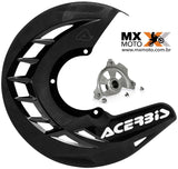 Protetor Disco de Freio Dianteiro Acerbis KTM 2016 a 2024 / HUSQVARNA 2016 a 2024 / GAS GAS 21 a 24 ( todas )- ( eixos com 20mm )