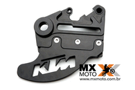 Protetor de Disco Traseiro Integral Com Suporte de Pinça Original KTM EXC / XCW / EXCF / XCFW - 2008 a 2020  - ( eixo 20mm ) - U6907872