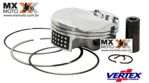 Kit Pistão e Anéis Vertex KTM EXC-F 250 17/21 - HUSQVARNA FE 250 17/21