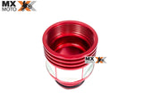 Expansor de Oleo de Freio Traseiro Pequeno Vermelho Aluminio Anodizado BMS para (PARA SISTEMA DE FREIO BRAKTEC) GAS GAS EC 21 a 23 - BMS 49271