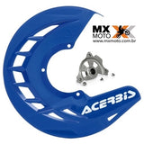 Protetor Disco de Freio Dianteiro Acerbis KTM 2016 a 2024 / HUSQVARNA 2016 a 2024 / GAS GAS 21 a 24 ( todas )- ( eixos com 20mm )