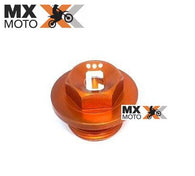 Porca de Roda Dianteira Corona Laranja para KTM SX / SXF / XCF 15 em diante  - XCW / EXC / EXCF 2016 em diante - eixo 20mm