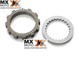 Kit de Embreagem Original KTM 4T 250 EXCF 20 a 22 e 24 - 350 EXCF 18 a 24 - 450/500 13 a 24 - Husqvarna FE 250 20 a 24 / FE 350/450 18 a 24 - GASGAS EC250F-350F EX450F MC450F 2021 a 24 - 79532010033