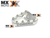 Ponta de Pedal de Freio Corona Prata para KTM SX / SXF / XCF 16 >  - XCW / EXC / EXCF 2017 > - Husqvarna TC FC 16 > TE FE 17 > - Gas Gas todas 2021 >