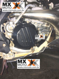 Protetor de Tampa Embreagem (Preta) - Race Pro Parts para KTM 2T EXC / SX / TPi 250/300 - 17 a 23 / Husqvarna 2T TE/TX/TPi 250/300 17 a 23 -  GAS GAS EX 300 2021 e 23