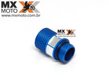 Expansor de Oleo de Freio Traseiro Grande Azul Aluminio Anodizado BMS para (PARA SISTEMA DE FREIO BRAKTEC) Husqvarna TE, TEi, FE 2022 e 23 - BMS 49268