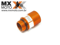 Expansor de Oleo de Freio Traseiro BMS para KTM 2004 a 2023 ( modelo Grande ) - Laranja Aluminio Anodizado - BMS 48093