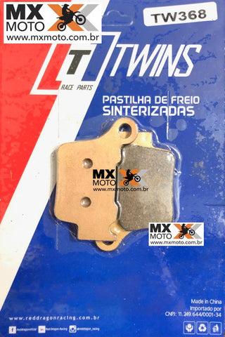 Pastilha de Freio Traseira Sinterizada para KTM 2004 a 2020 - Husqvarna 14 a 19 - Twins TW368
