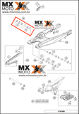 Kit Rolamento Amortecedor Inferior " olho de boi " Original KTM 98 a 2016 / Husaberg 10 a 14 COM PDS - 50304090144