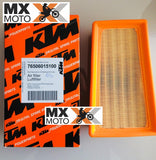 Filtro de Ar Papel Original KTM 690 2008 a 2020 - Husqvarna 701 2017 a 2019 - 76506015100