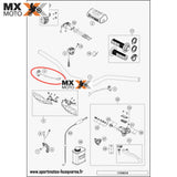 Interruptor Botão Start Partida Original KTM 2004 a 2023 / Husqvarna 14 a 23 / HUSABERG 13 a 14 / GAS GAS EC250-300-250F-350F EX300-250F-350F450F MC250F-450F 2021 a 2023 - 78111074000