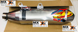 Ponteira / Escapamento FMF Q4 Hex S/A Slip-On  KTM 4T 250/350/450/500 EXCF 2020 / Husqvarna 4T 250/350/450/501 FE 2020 - 045646 - 79-4206