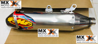 Ponteira / Escapamento FMF Q4 Hex S/A Slip-On  KTM 4T 250/350/450/500 EXCF 2020 / Husqvarna 4T 250/350/450/501 FE 2020 - 045646 - 79-4206