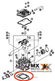 Junta do Cabeçote Original KTM 350 4T 11 a 14 - Husqvarna 14 a 16 - 77230036000