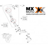 ( No PIX R$ 299,00 ) Kit Filtro de Combustível do Tanque Original KTM 250 a 500 11 a 23 - 690 07 a 21 - Husqvarna 14 a 23 - Husaberg 12 a 14 - GAS GAS 2021 a 23 - Todas injetadas - 81207090100 / 81207090200