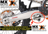 Protetor Plástico de Balança Original KTM SXF, XC, SX, XCF ( com link ) 11 a 22 HUSQVARNA FE, TE, 14 a 23 - TC, TX (Com Link) 14 a 22- Gas Gas 2021 em diante - MXF 2T ou 4T 18/19 - 7720499410030