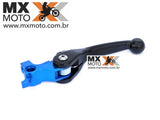 Manete Embreagem Retrátil Nanotech Azul/Preto BMS para KTM 2006 em diante, Husqvarna 2014 a 2017 cilindros Brembo - BMS 48013