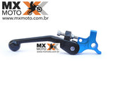 Manete Embreagem Retrátil Nanotech Azul/Preto BMS para KTM 2006 em diante, Husqvarna 2014 a 2024 ( Cilindros Brembo ) - BMS 48013