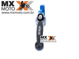 Manete Embreagem Retrátil Nanotech Azul/Preto BMS para KTM 2006 em diante, Husqvarna 2014 a 2017 cilindros Brembo - BMS 48013