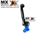 Manete Embreagem Retrátil Nanotech Azul/Preto BMS para KTM 2006 em diante, Husqvarna 2014 a 2024 ( Cilindros Brembo ) - BMS 48013