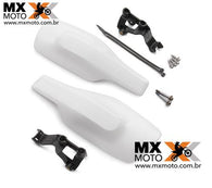 Protetor de Mão Aberto Branco ( com suporte para Magura Freio e Embreagem ) Original HUSQVARNA 2018 a 2021 - 25102979000AB