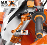 Manete Embreagem Retrátil Laranja Original KTM 2006 em diante - para cilindros Brembo - 7870293104404