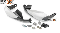 Protetor de Mão Enduro Fechado Alma de Plástico Com Aba Branca Original para KTM / Husqvarna / Husaberg / Gas Gas - 78002079200AB