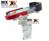 ( No Pix R$ 949,00 ) Suporte Para Celular Corona Racing Guidão Fat Bar 28mm ( Base Baixa ) Serve em Todas as Motos - Cores Variadas
