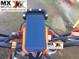 ( No Pix R$ 949,00 ) Suporte Para Celular Corona Racing Guidão Fat Bar 28mm ( base Regulável ) ( Não Serve nas Betas )- Cores Variadas