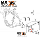 O´ring / Anel Tensionador / Descanso 18,00 X 2,00mm Nbr Original para KTM 1999 a 2023 - Husqvarna 14 a 20 - Gas Gas - 0770180020