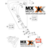 Conector Bomba de Combustível Original KTM 250 a 690 - 12 a 24, Husqvarna 250 a 701 - 14 a 24 - Gas Gas 21 a 24- 77707010000