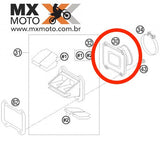 Coletor de Admissão VForce 04 Original KTM 250/300 2T 17 a 23 - Husqvarna 17 a 22 - Gas Gas MC 250 22 e 23 - 55430250100