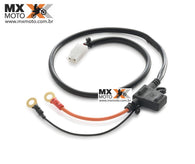 Cabo Auxiliar com Fusível para Ligar Ventoinha Original KTM / Husqvarna  - 77711979000