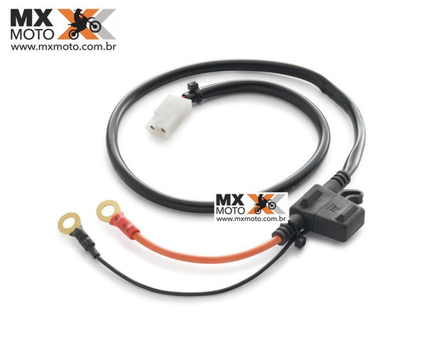 Cabo Auxiliar com Fusível para Ligar Ventoinha Original KTM / Husqvarna  - 77711979000