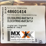 ( 01 ) Retentor Suspensão Dianteira 48mm Original SKF WP KTM , HUSQVARNA E HUSABERG - 48 X 57,9 X 9 mm - 48601414