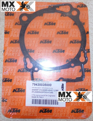 Junta Base do Cilindro Original KTM 450/500 16 a 23 - Husqvarna 450/501 17 a 23 - GAS GAS 450 21 A 23 - 79430035000